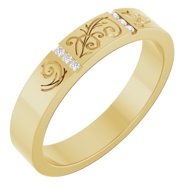 14k Yellow Gold