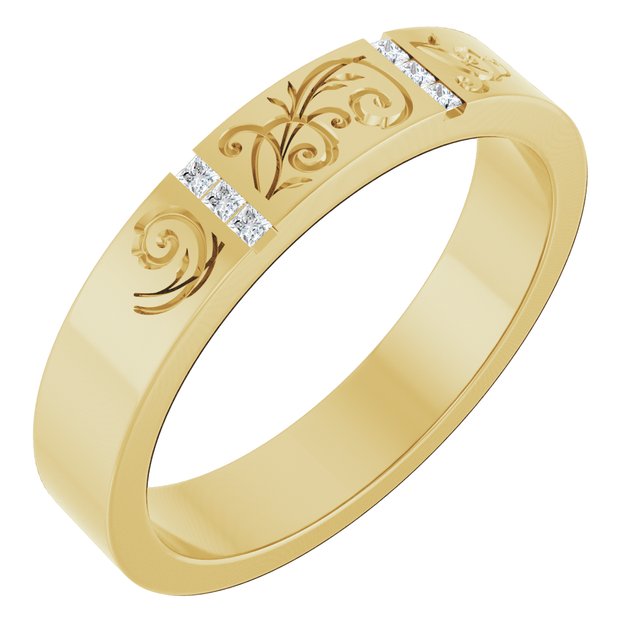 14k Yellow Gold