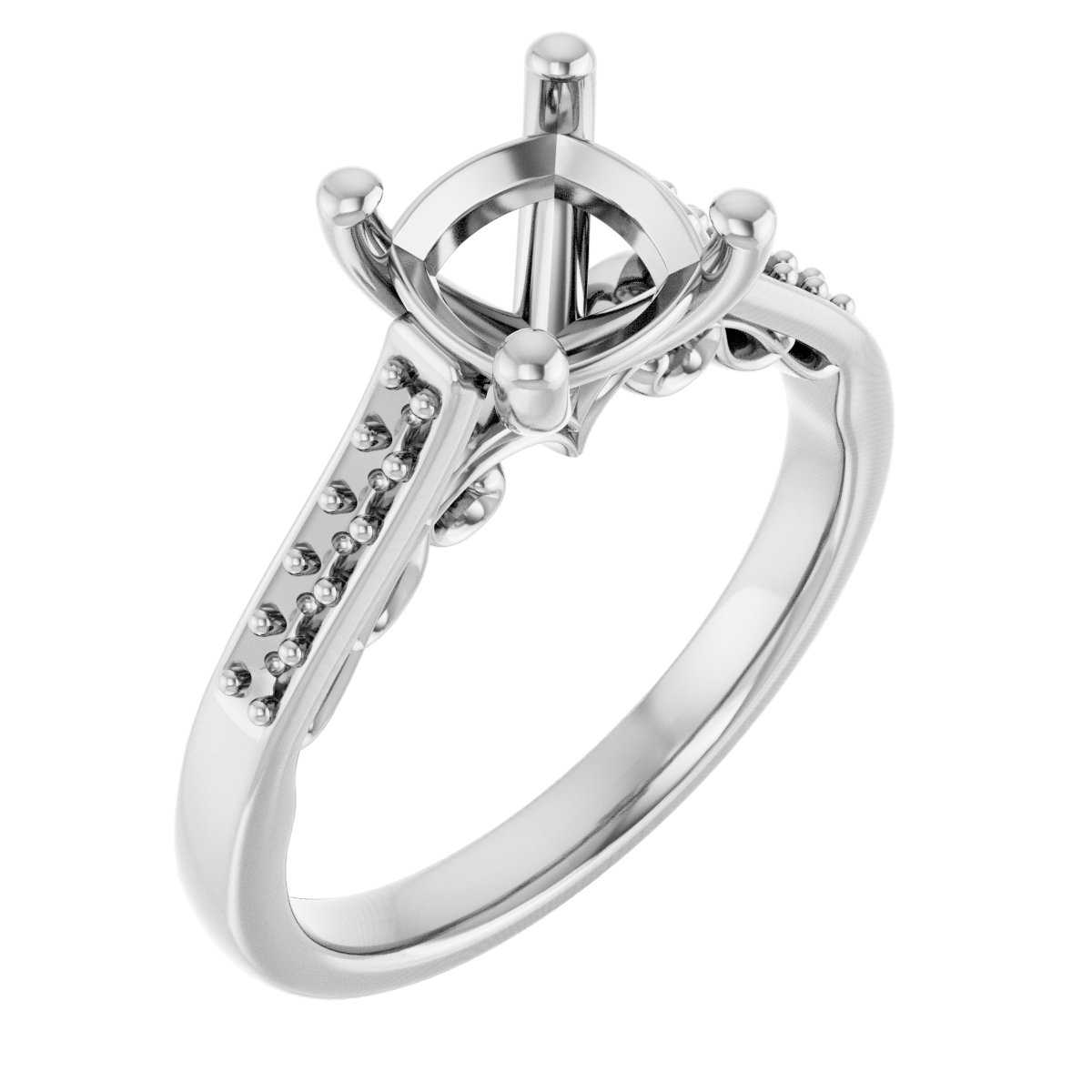 Sculptural Engagement Ring