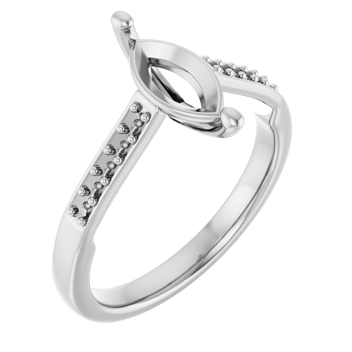 Sculptural Engagement Ring