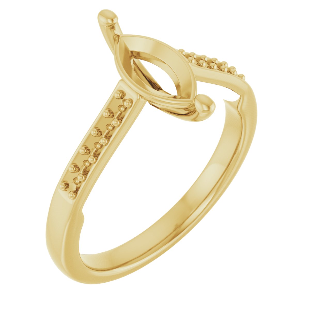 Sculptural Engagement Ring