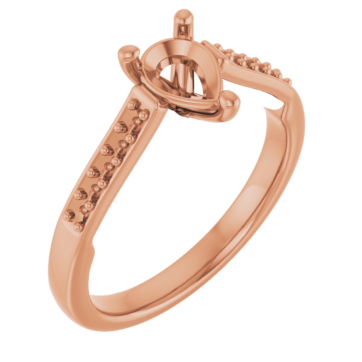 Sculptural Engagement Ring