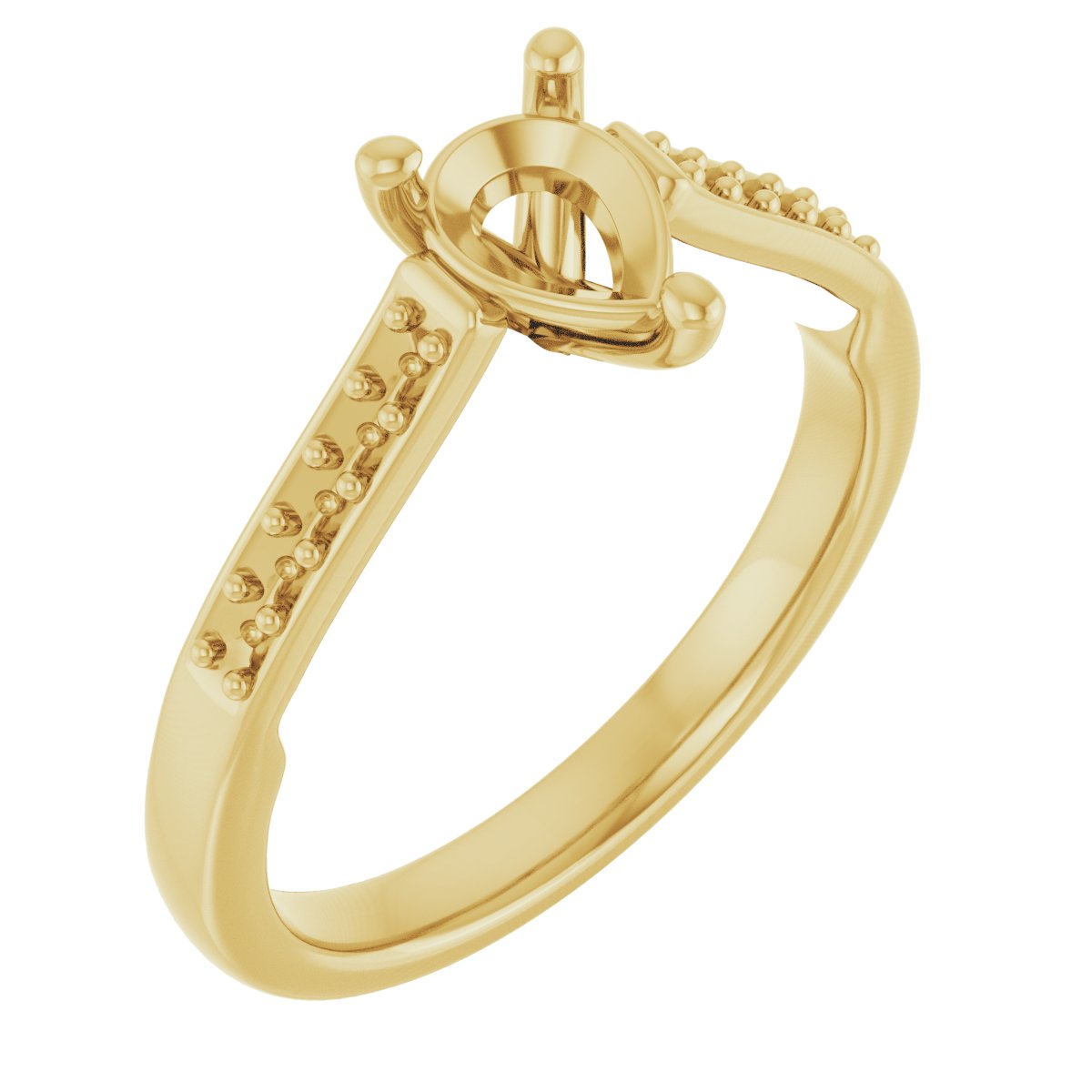 Sculptural Engagement Ring