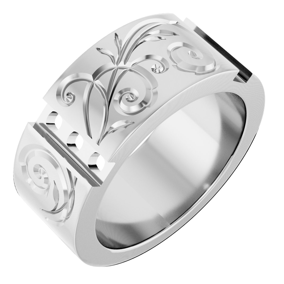 14k White Gold