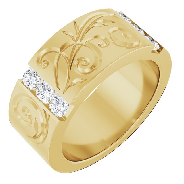 14k Yellow Gold
