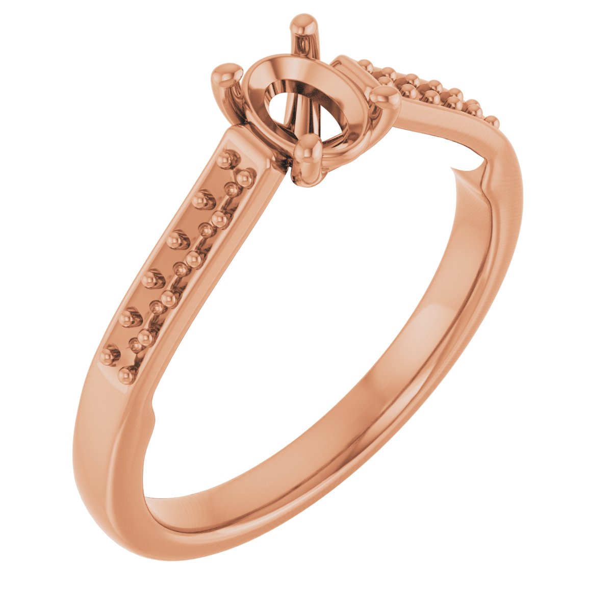 Sculptural Engagement Ring