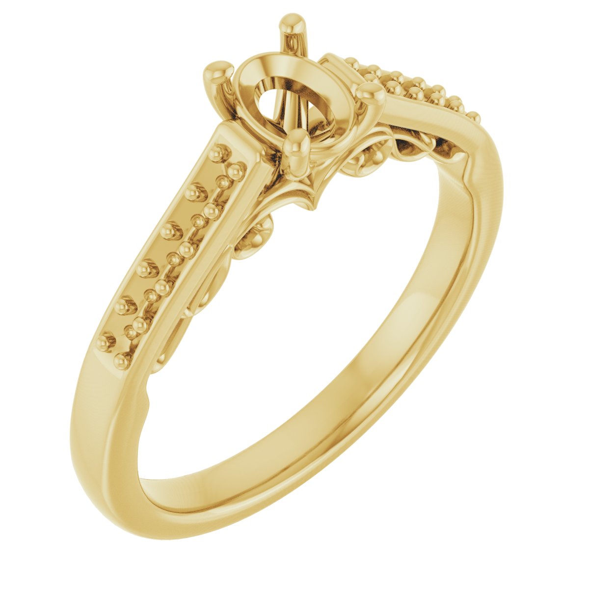 Sculptural Engagement Ring