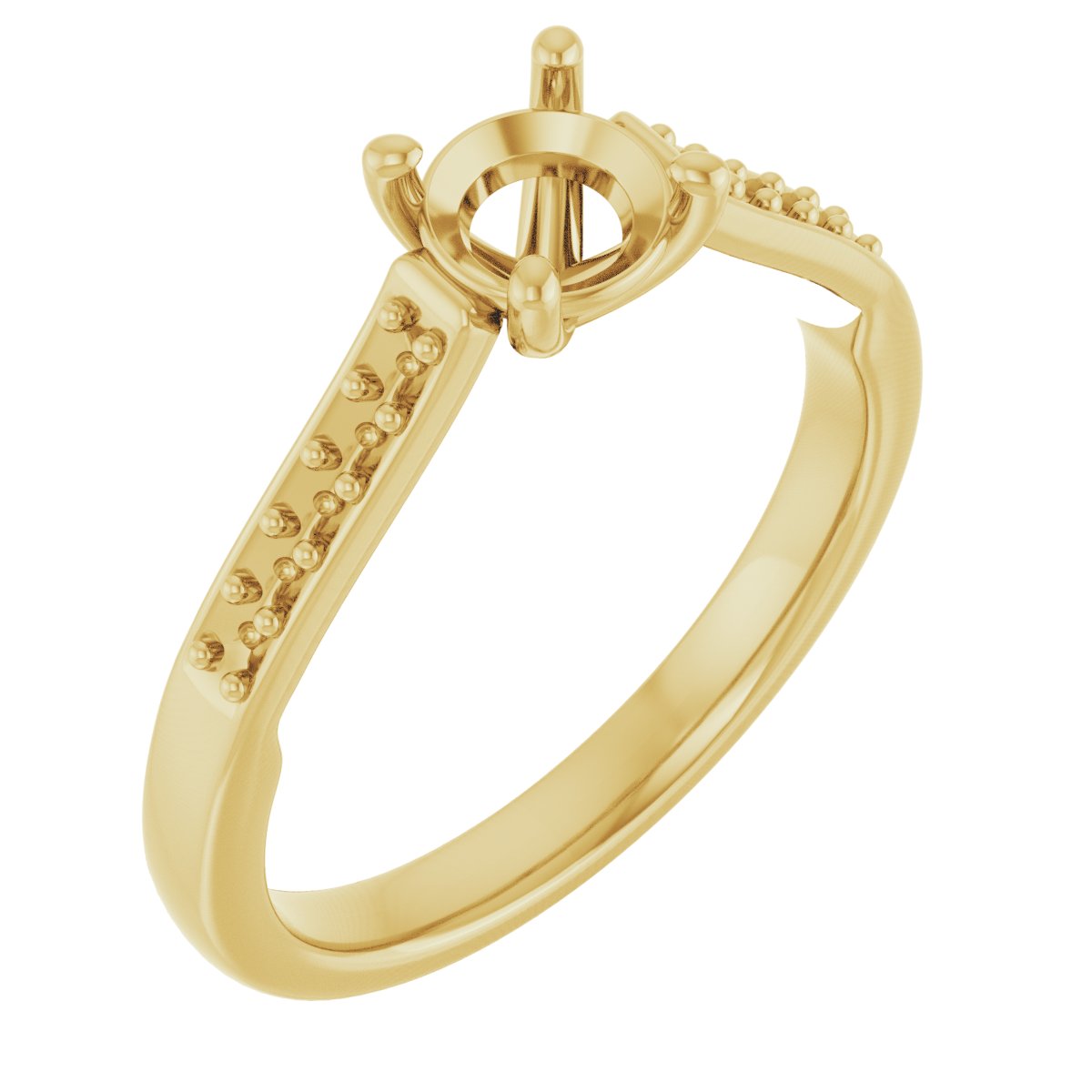 Sculptural Engagement Ring
