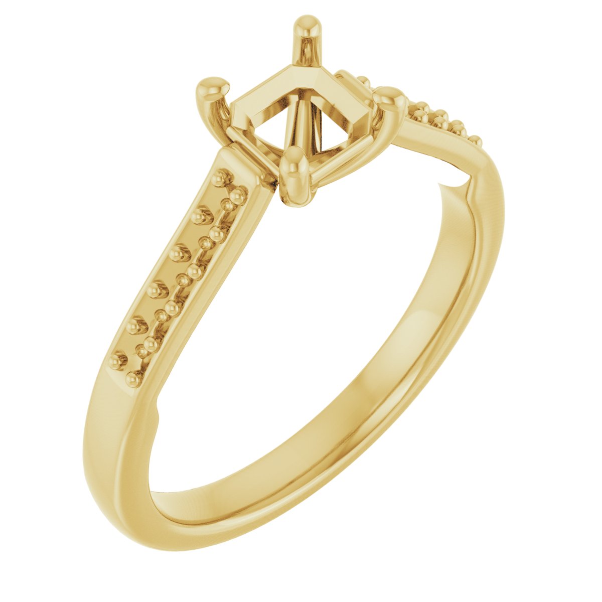 Sculptural Engagement Ring