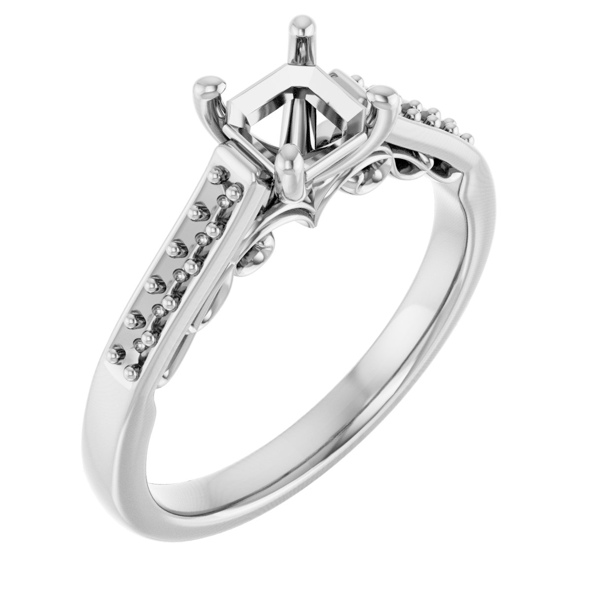 Sculptural Engagement Ring