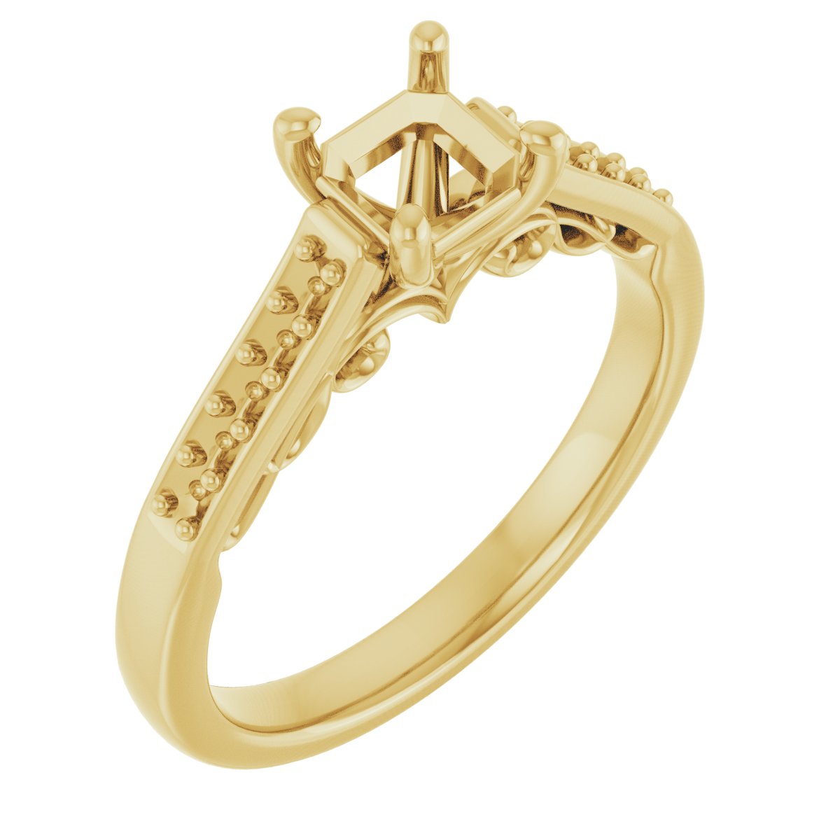 Sculptural Engagement Ring