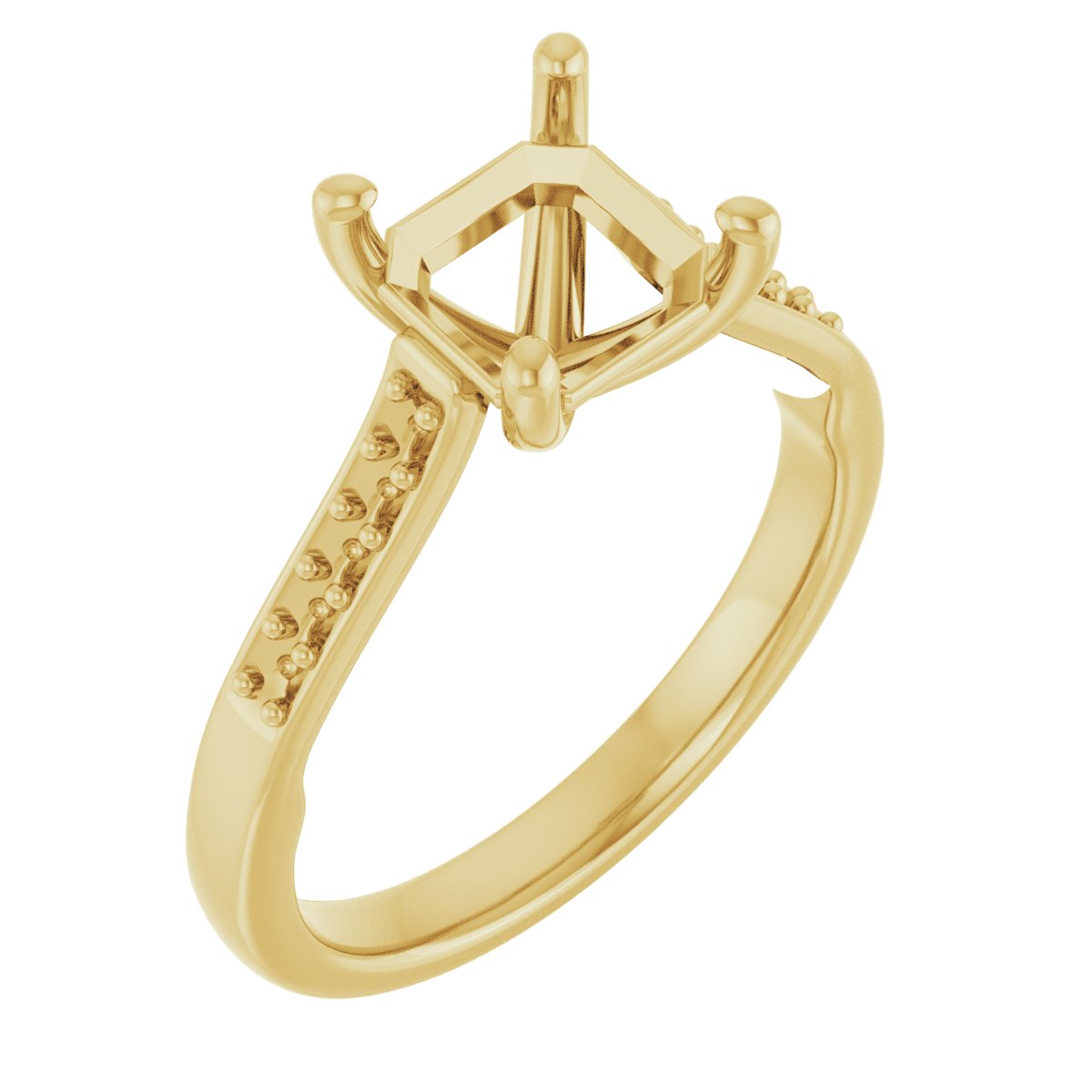 Sculptural Engagement Ring