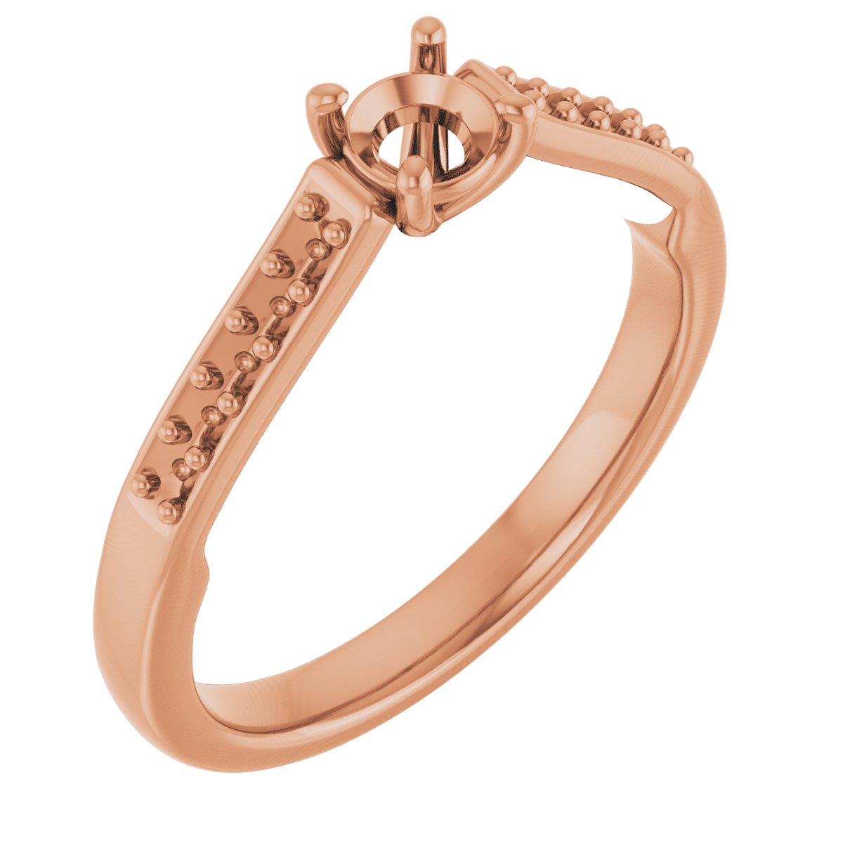 Sculptural Engagement Ring