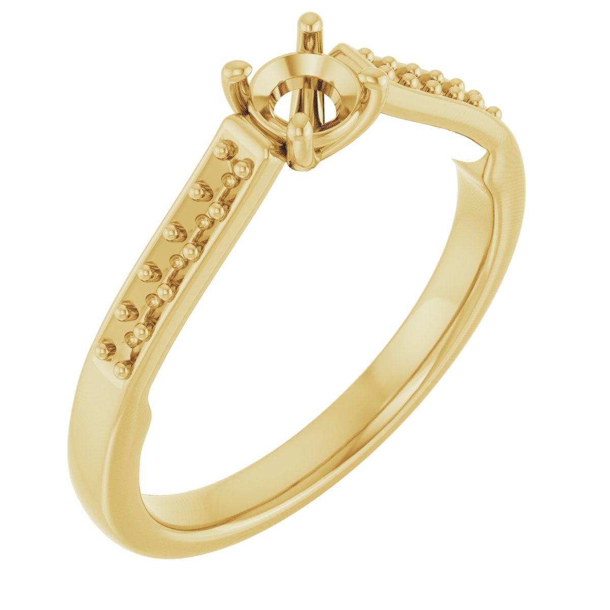 Sculptural Engagement Ring