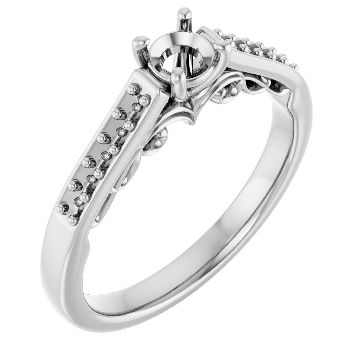 14k White Gold