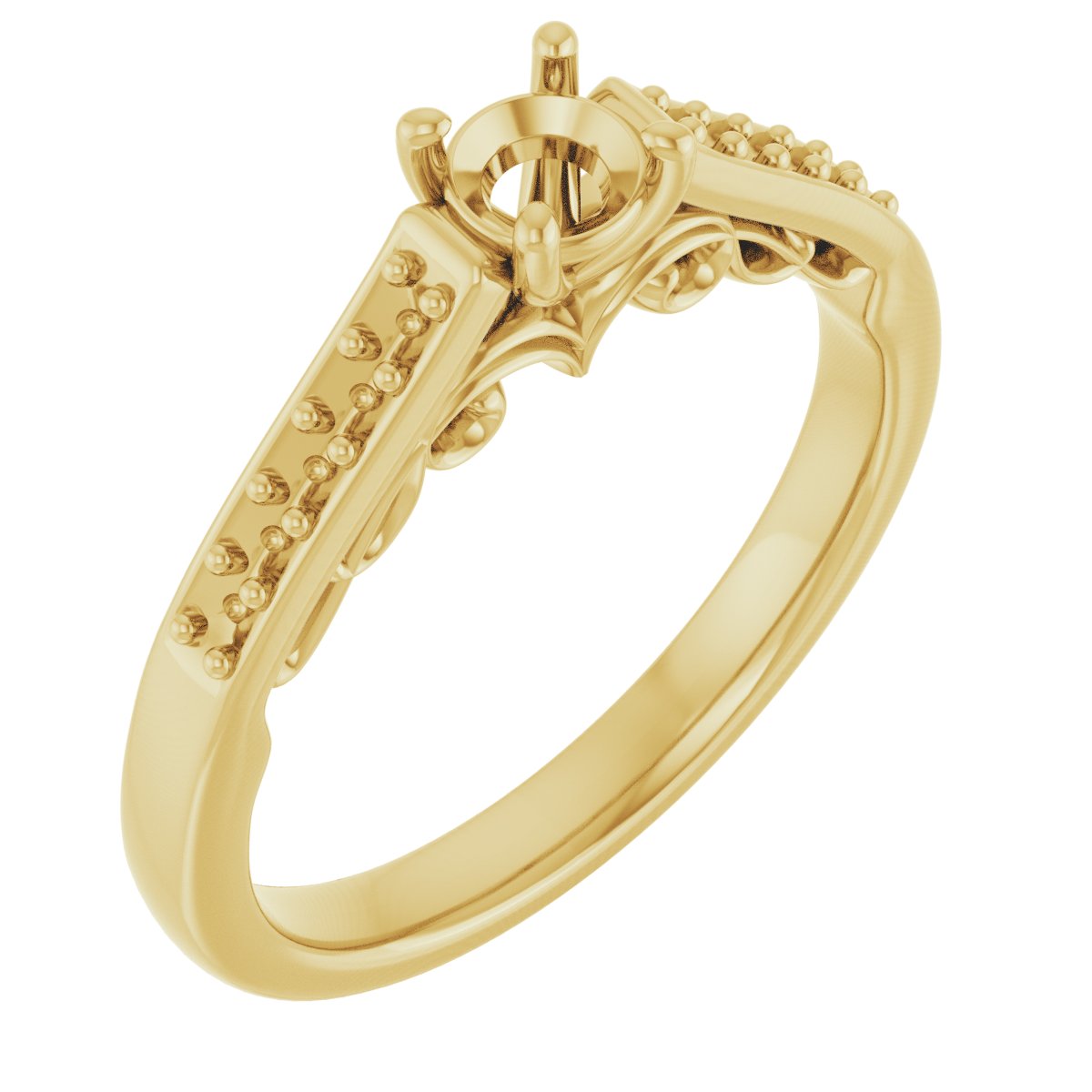 Sculptural Engagement Ring