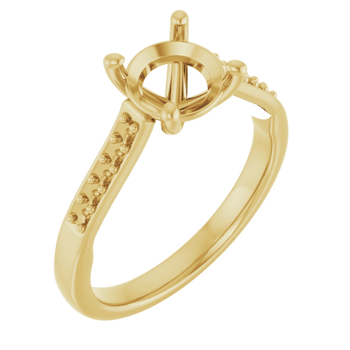 Sculptural Engagement Ring