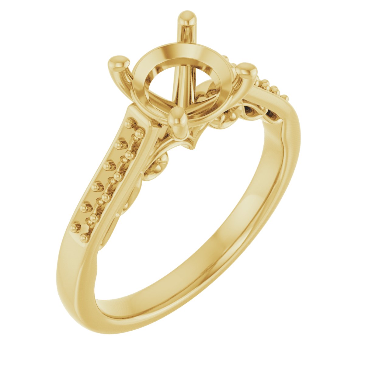 Sculptural Engagement Ring