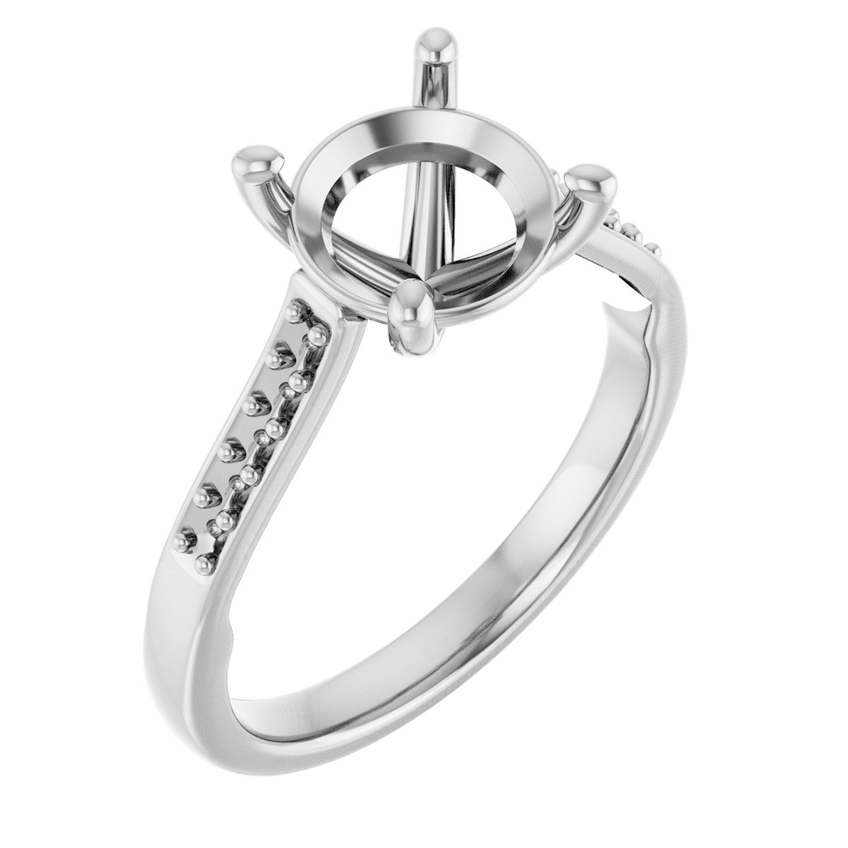 Sculptural Engagement Ring