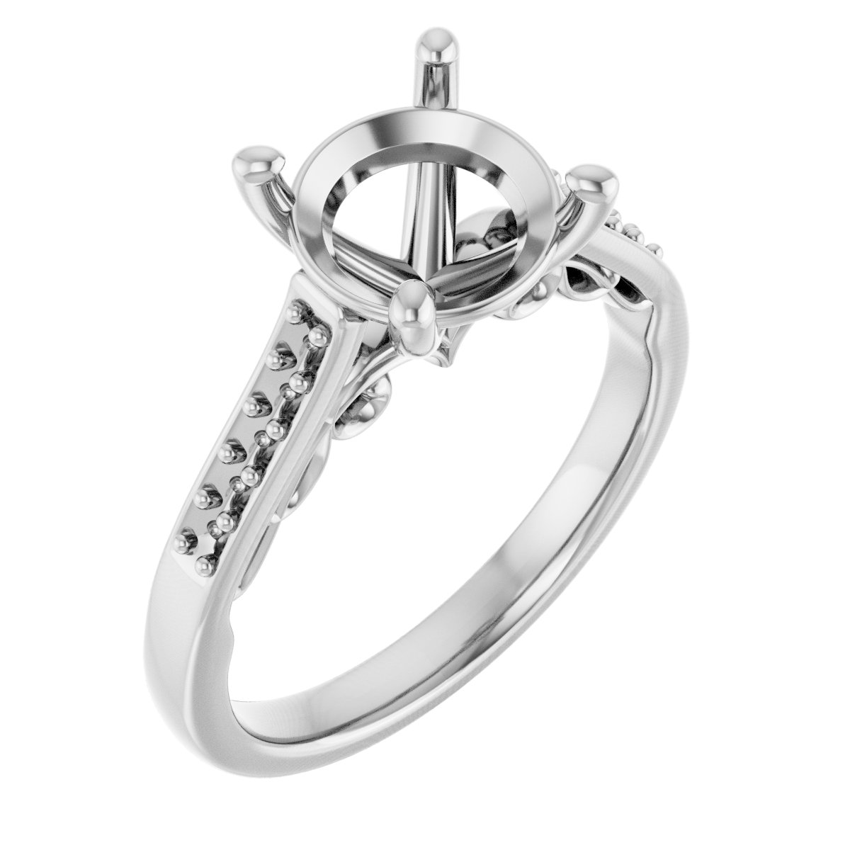 Sculptural Engagement Ring