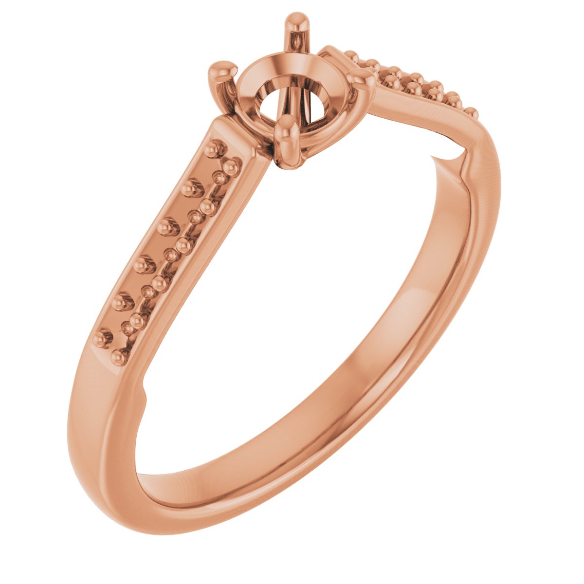 Sculptural Engagement Ring