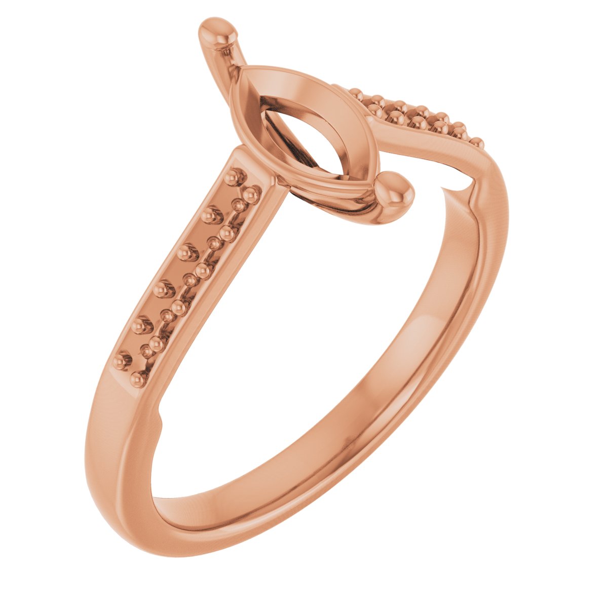 Sculptural Engagement Ring
