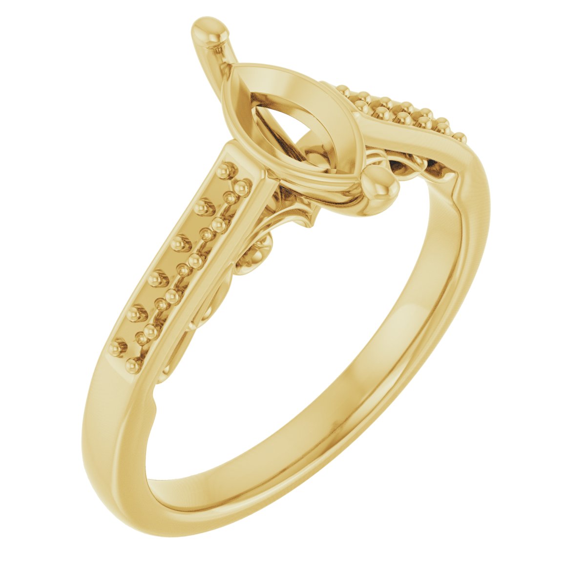 Sculptural Engagement Ring