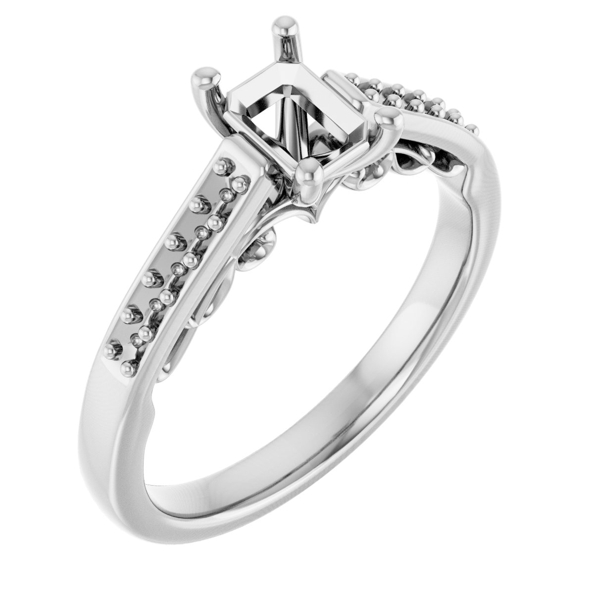 Sculptural Engagement Ring