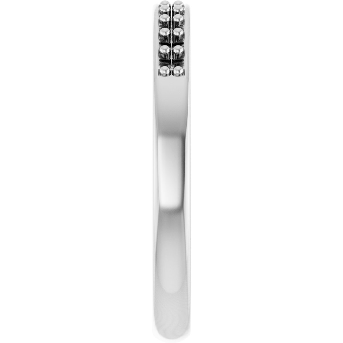 Band Mounting for 8.2 mm Round Ring view 4