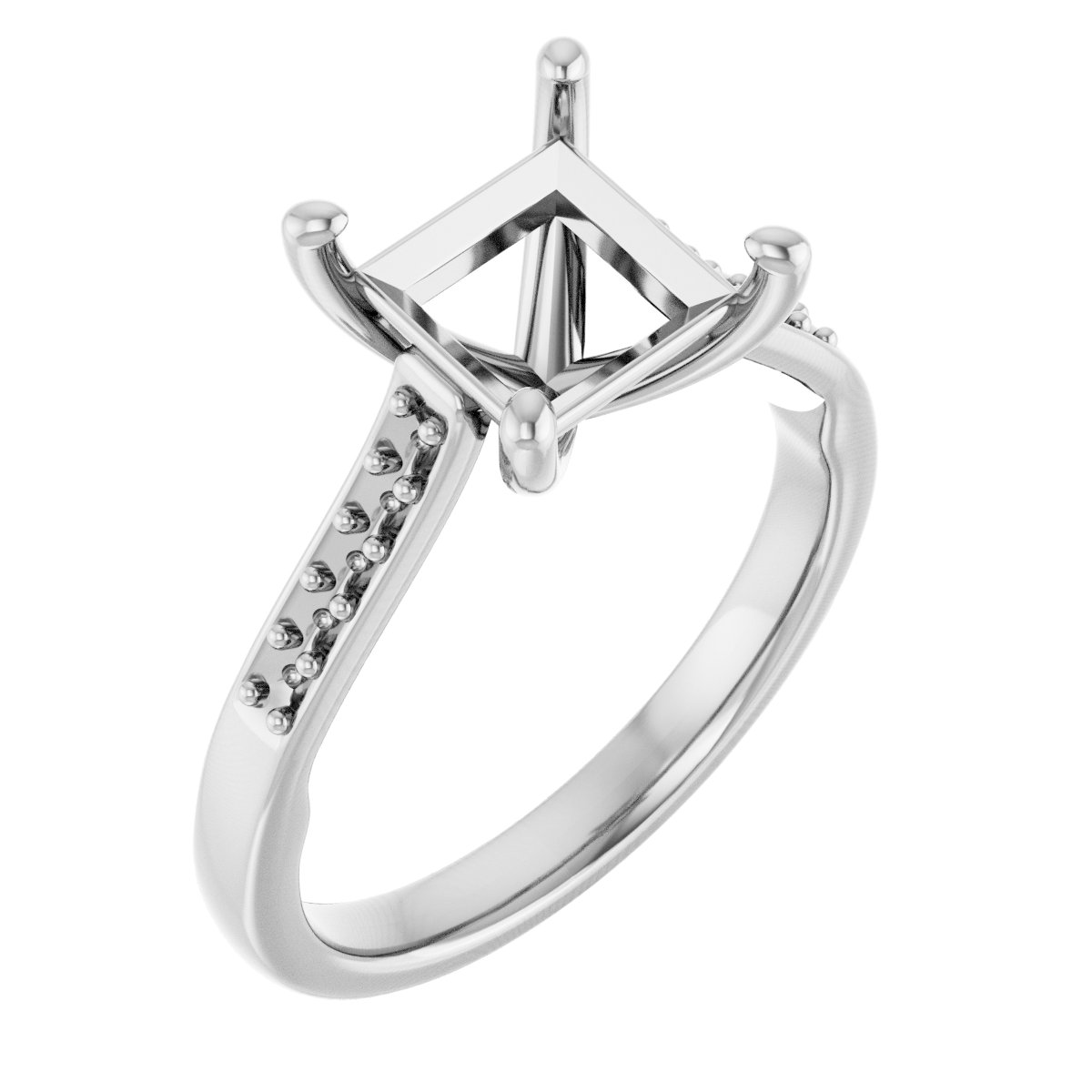 Sculptural Engagement Ring