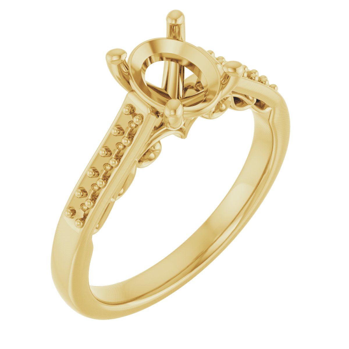 Sculptural Engagement Ring