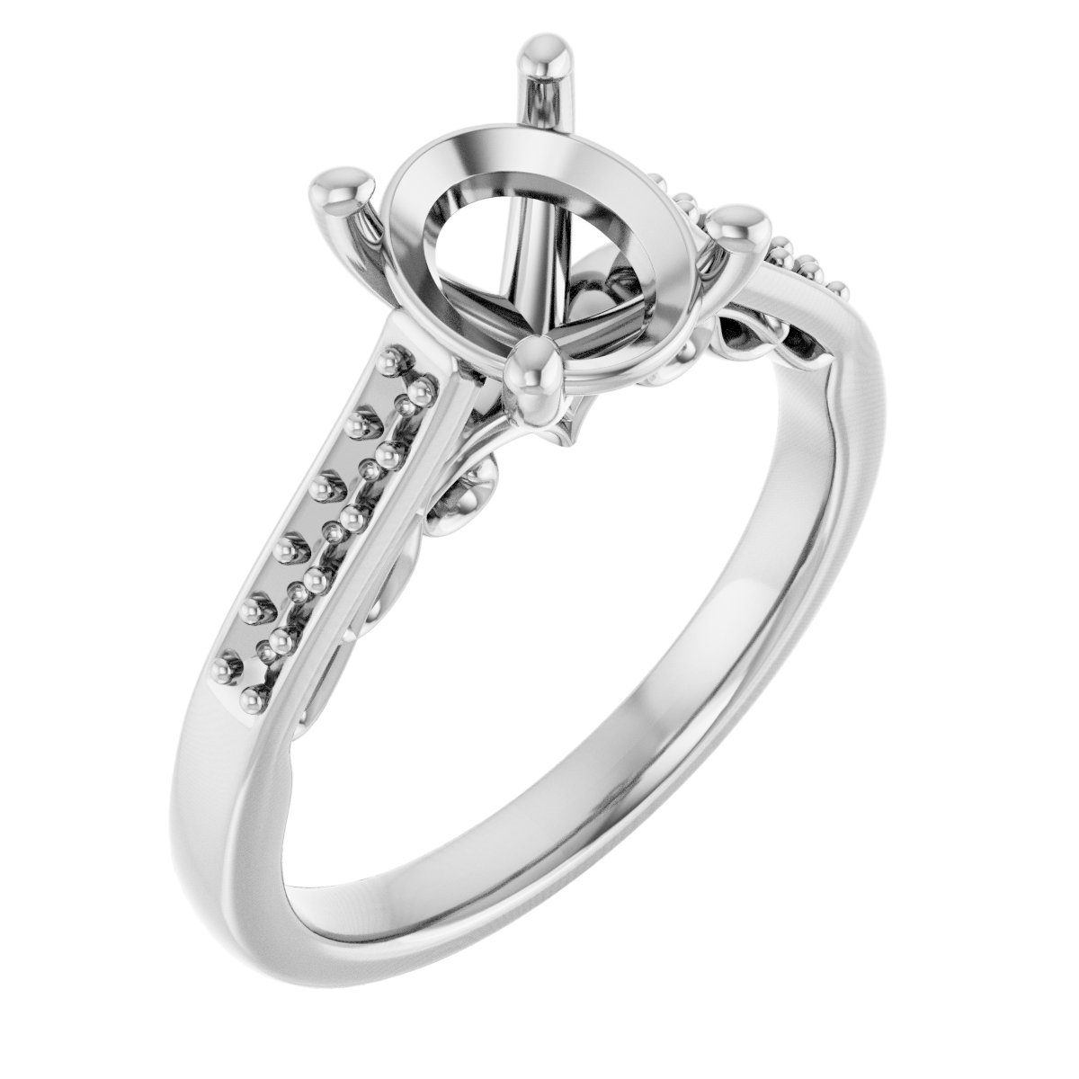 Sculptural Engagement Ring