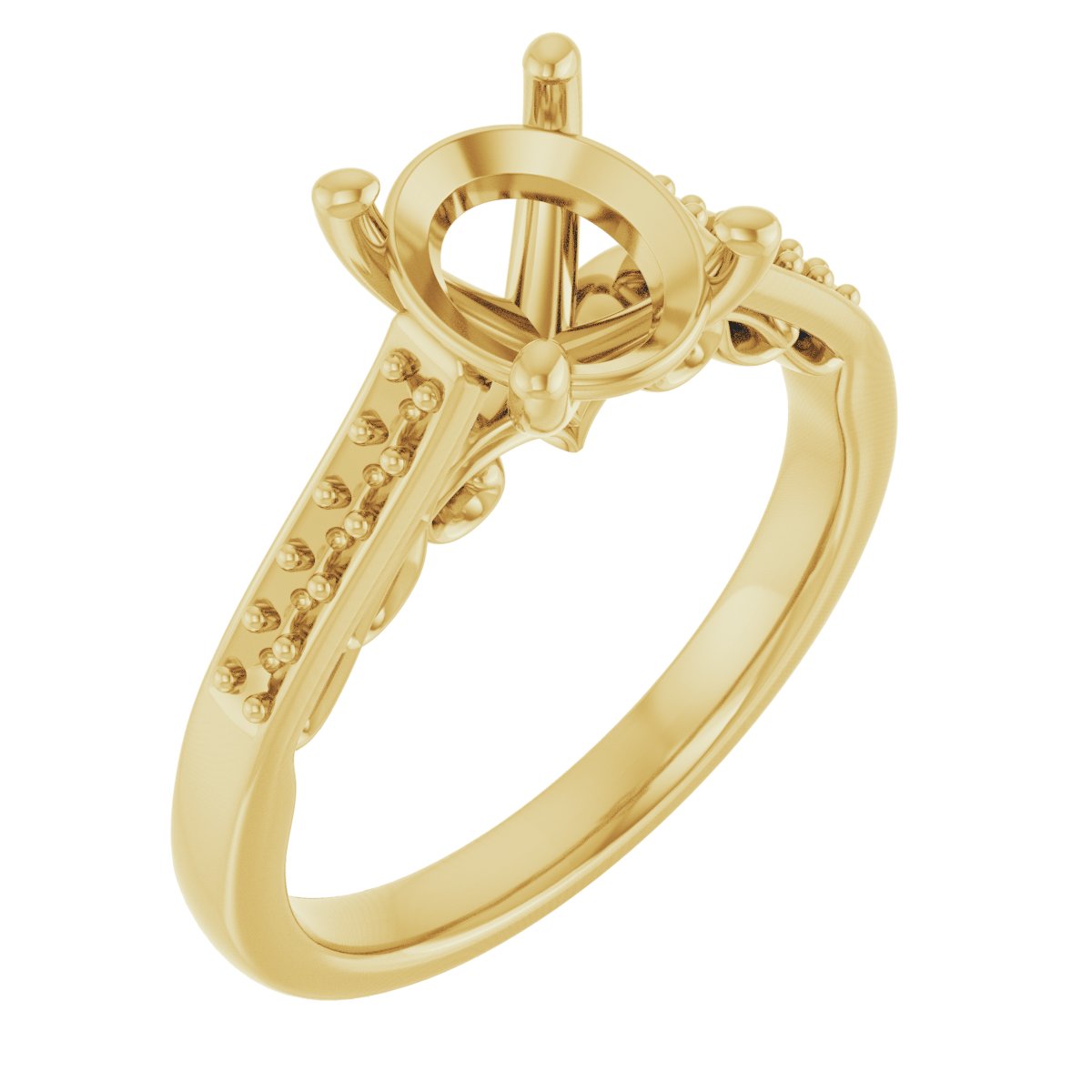 Sculptural Engagement Ring