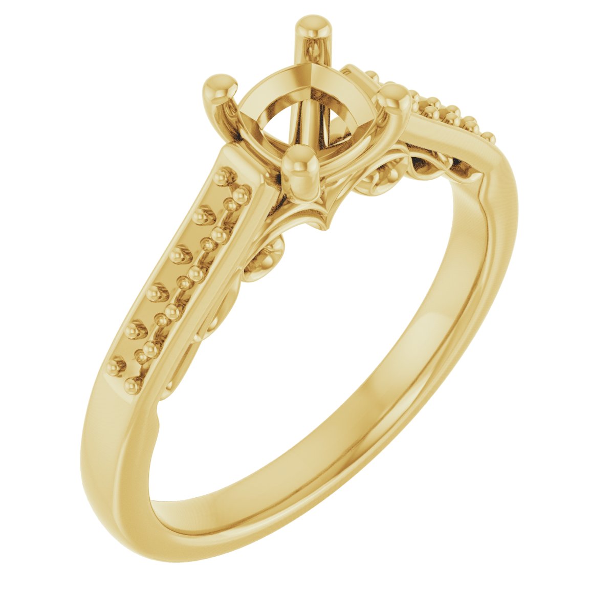 Sculptural Engagement Ring