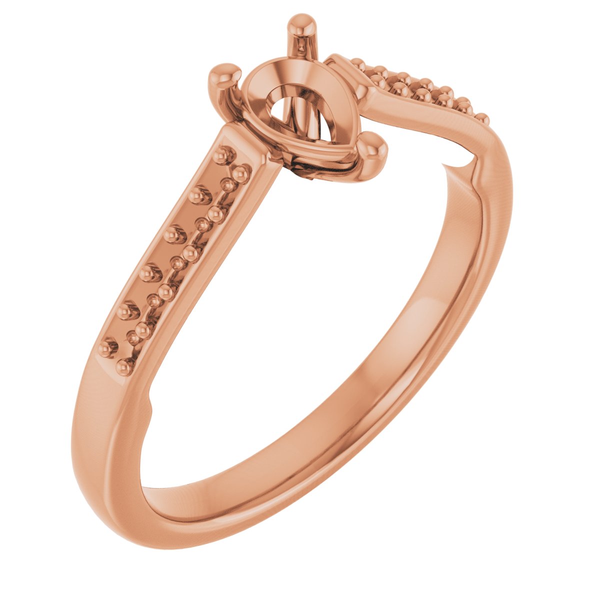 Sculptural Engagement Ring