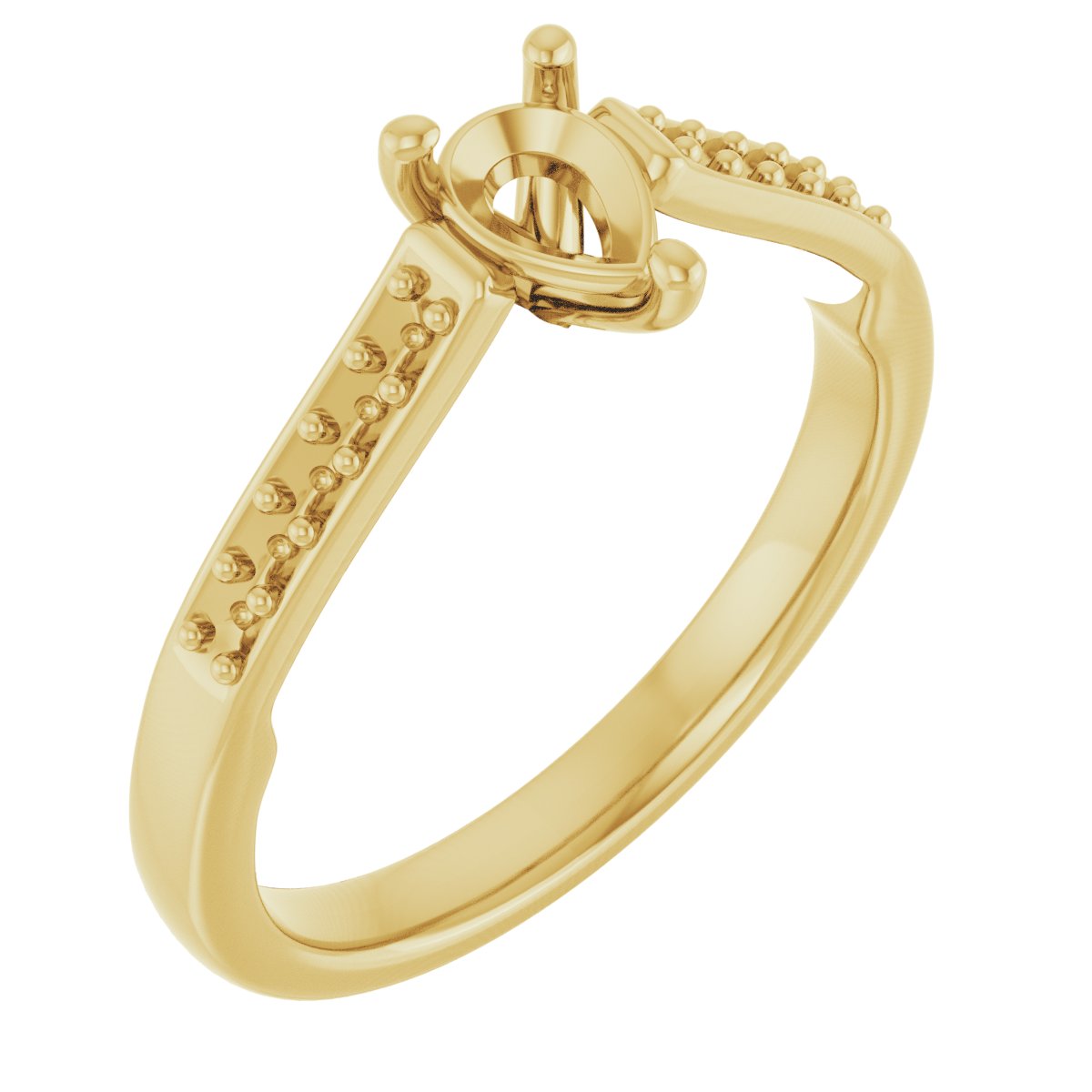 Sculptural Engagement Ring