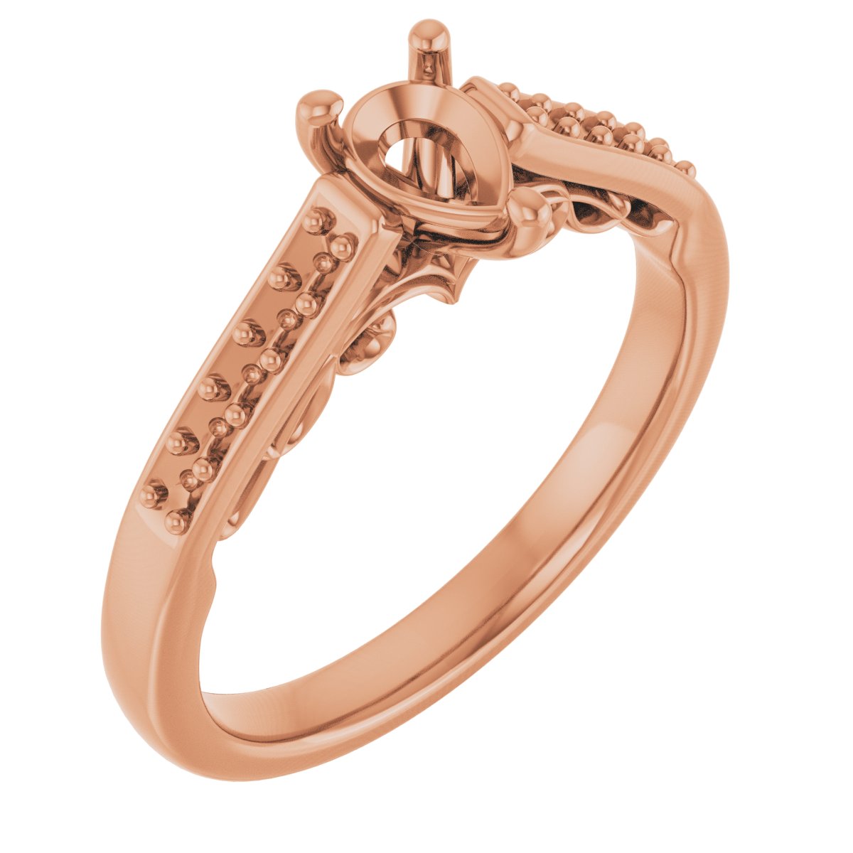 Sculptural Engagement Ring