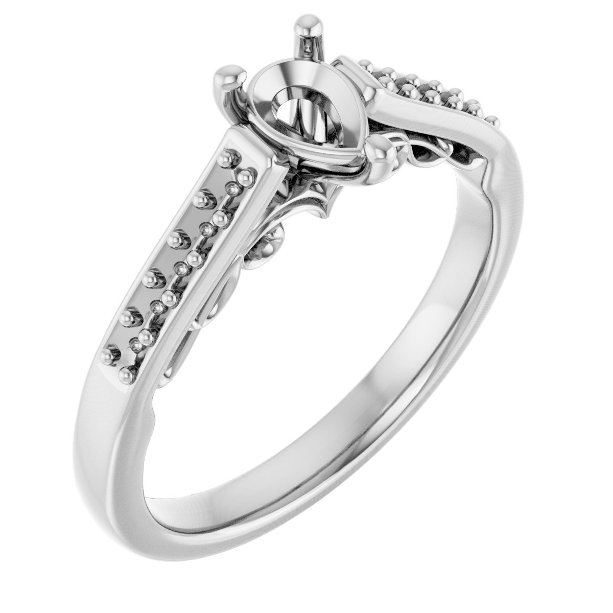 14k White Gold