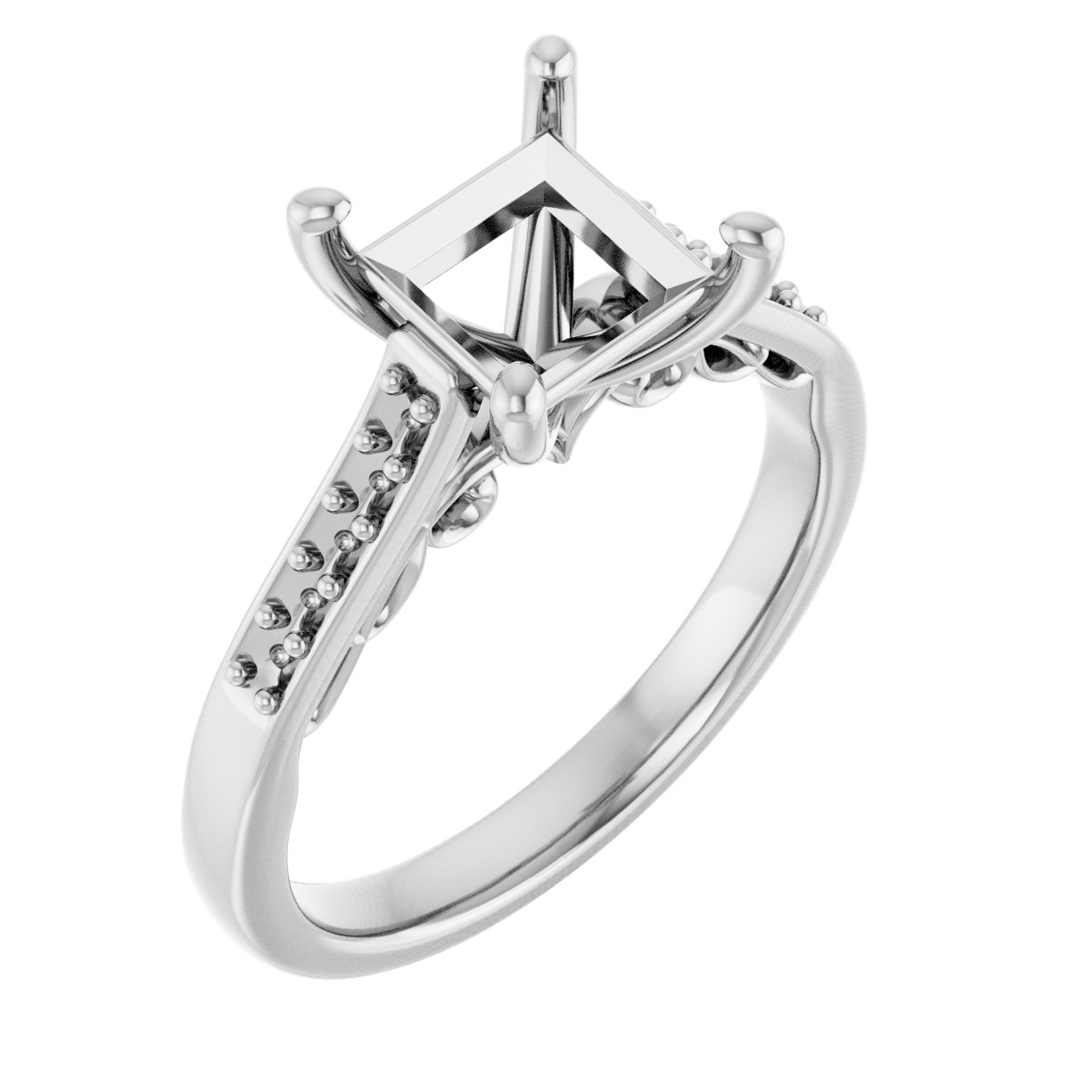 Sculptural Engagement Ring