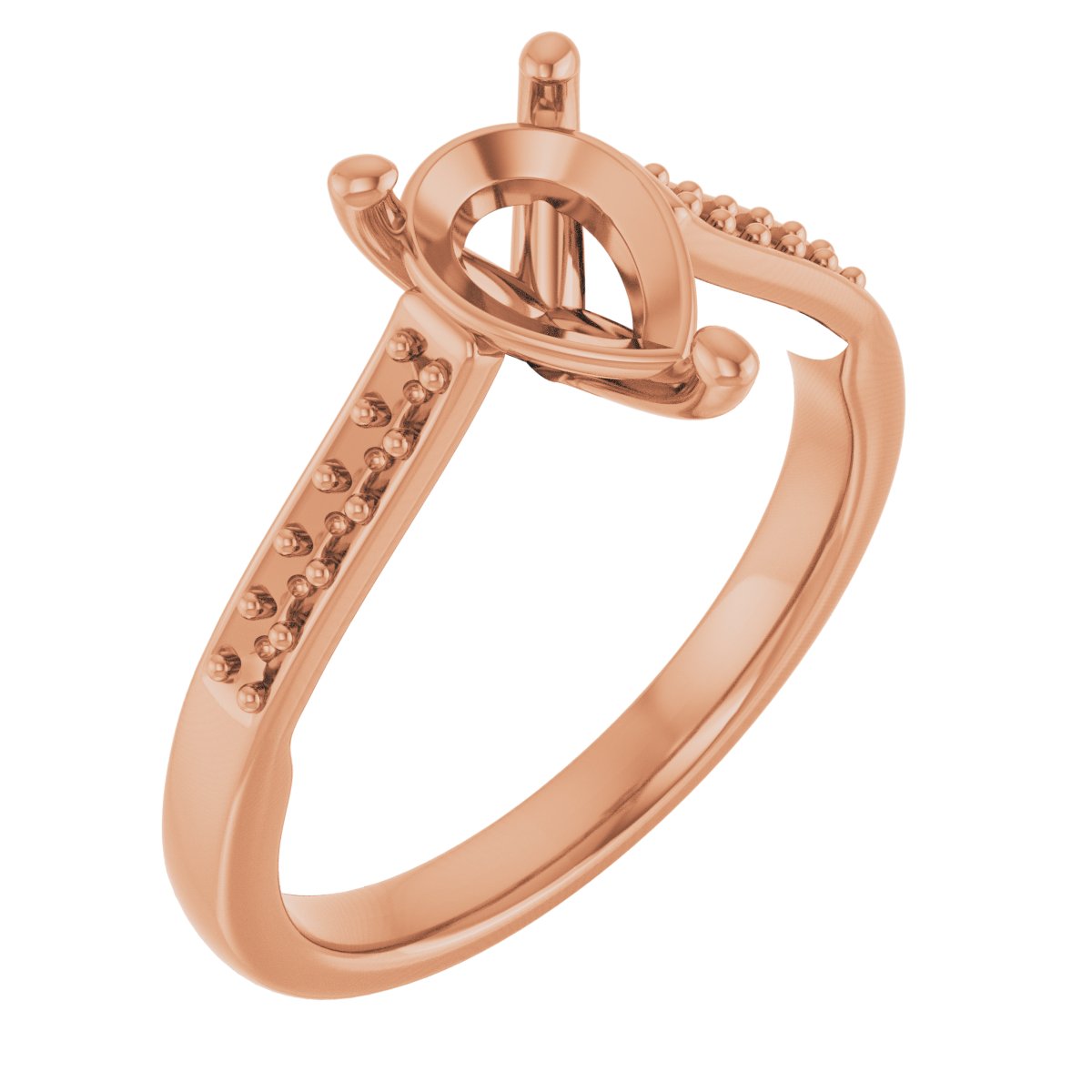 Sculptural Engagement Ring