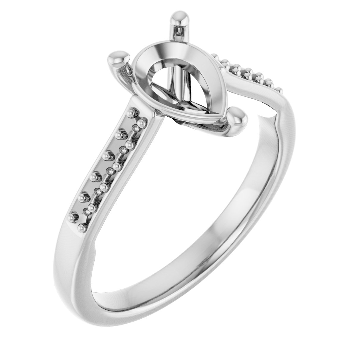 Sculptural Engagement Ring