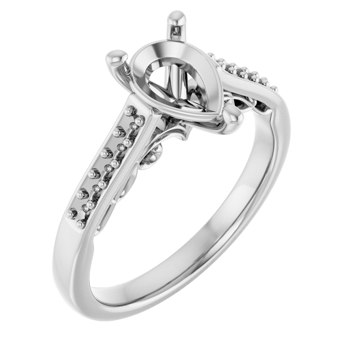 Sculptural Engagement Ring