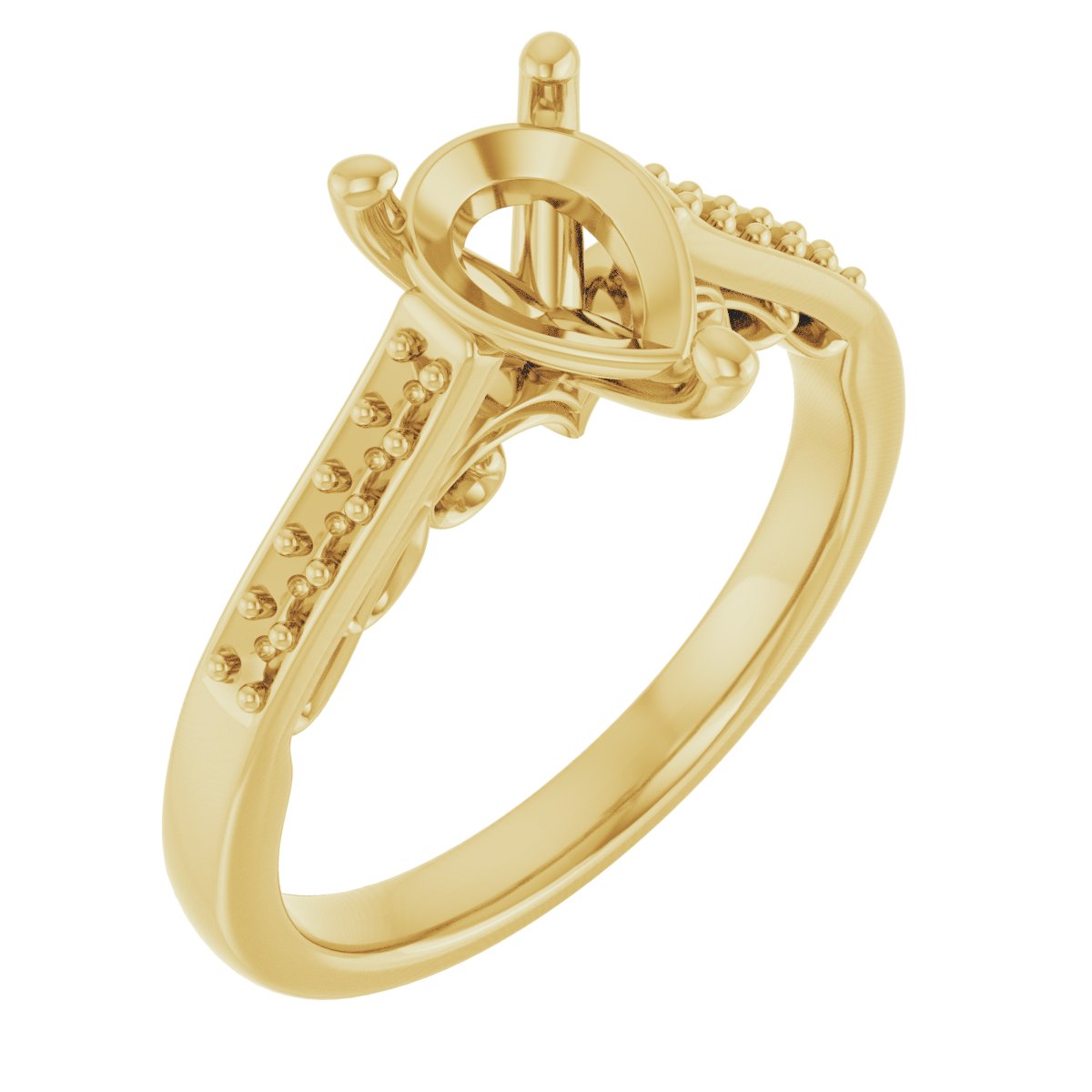 Sculptural Engagement Ring