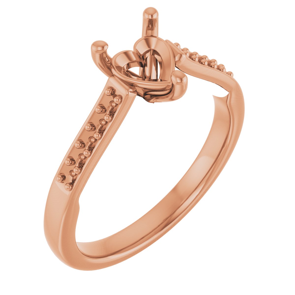 Sculptural Engagement Ring