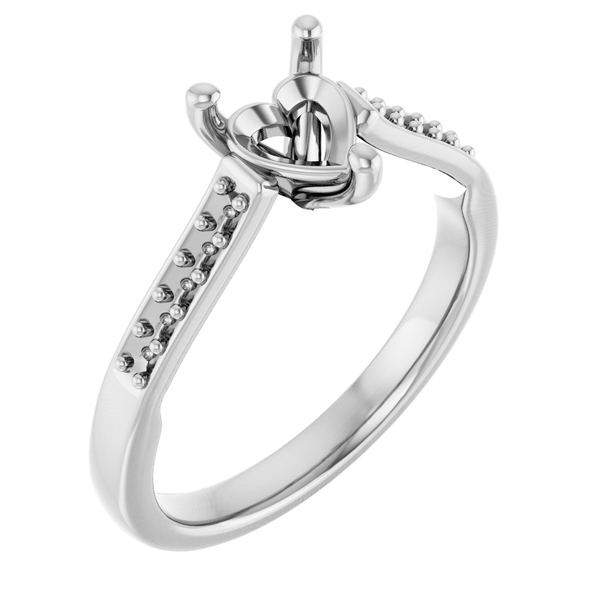 Sculptural Engagement Ring