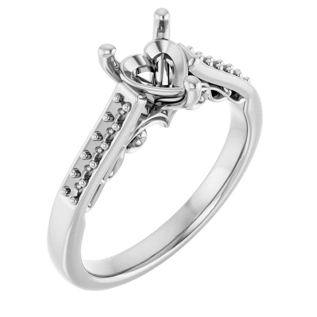 Sculptural Engagement Ring
