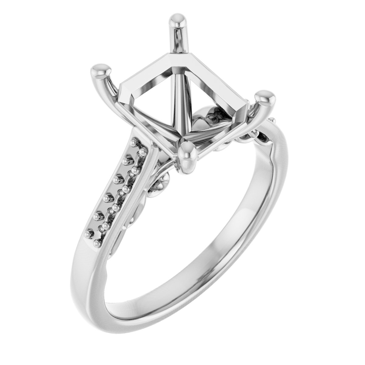Sculptural Engagement Ring