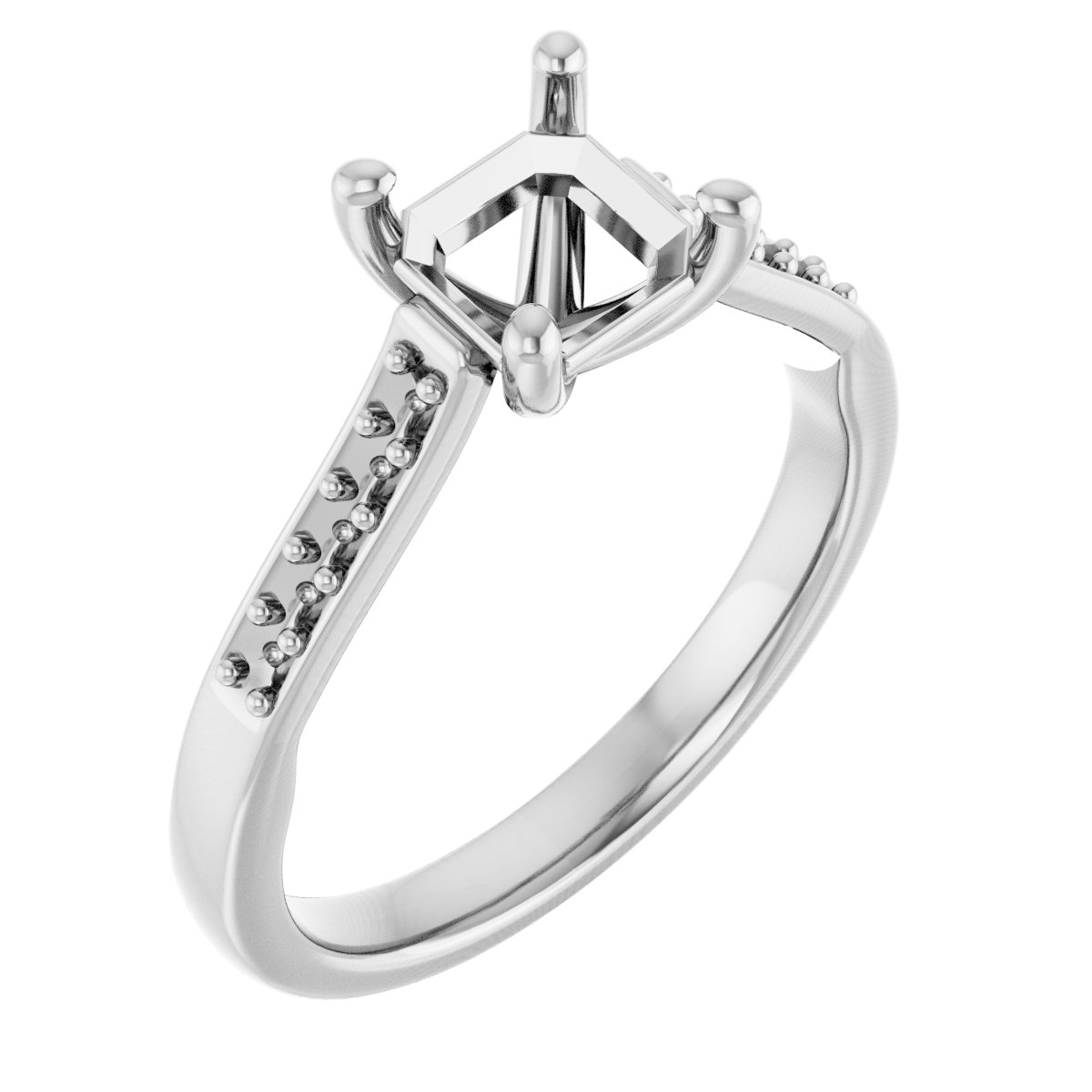 Sculptural Engagement Ring
