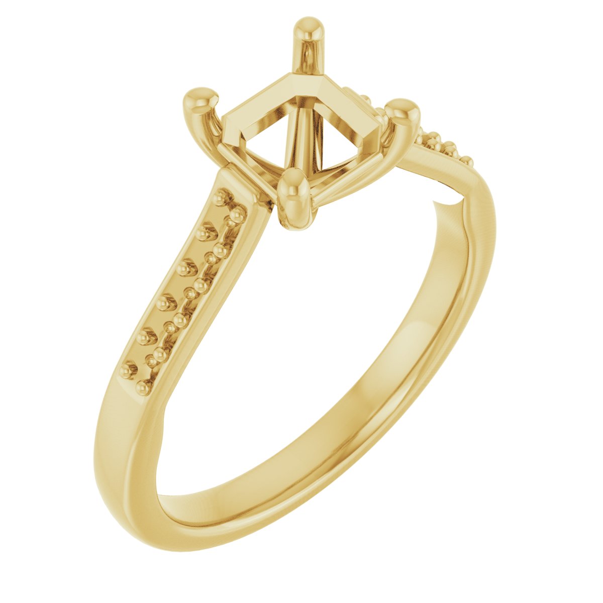 Sculptural Engagement Ring