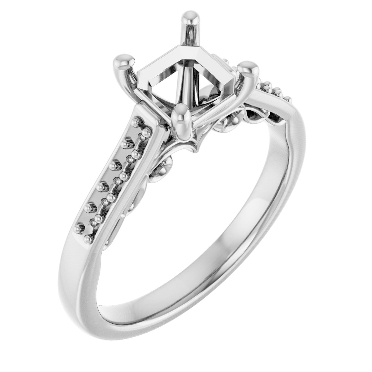 Sculptural Engagement Ring
